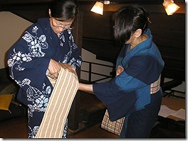 お茶の間イベント「半幅あそび」